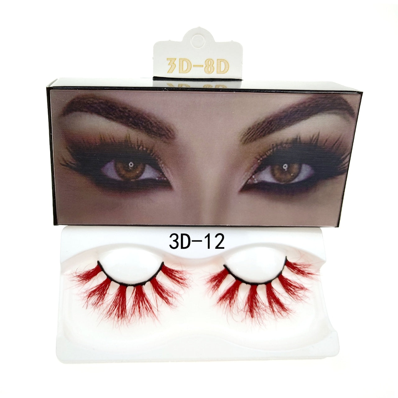 Colored High Faux Mink Eyelash Extensions