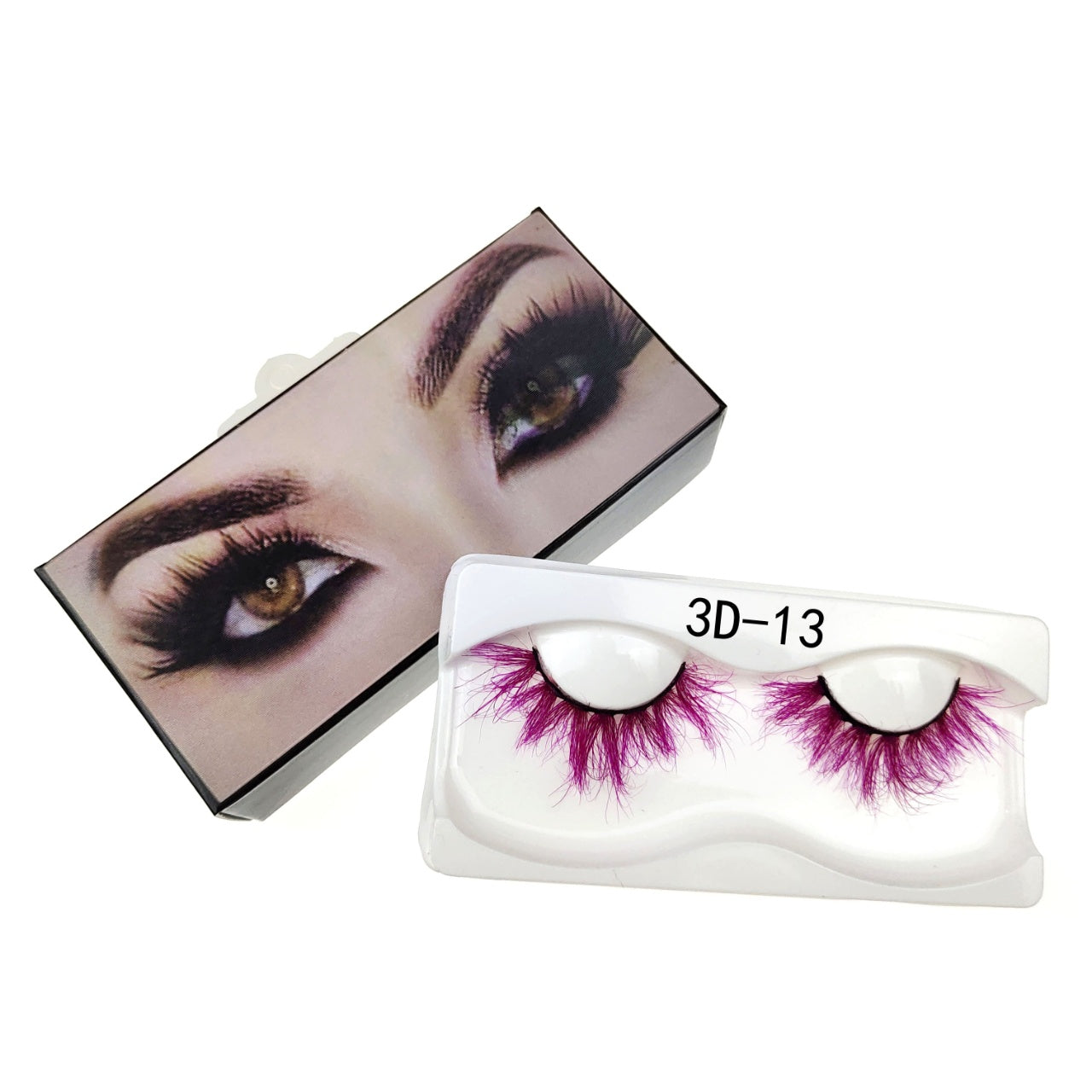 Colored High Faux Mink Eyelash Extensions