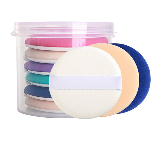 Seven pieces colorful Air cushion puff