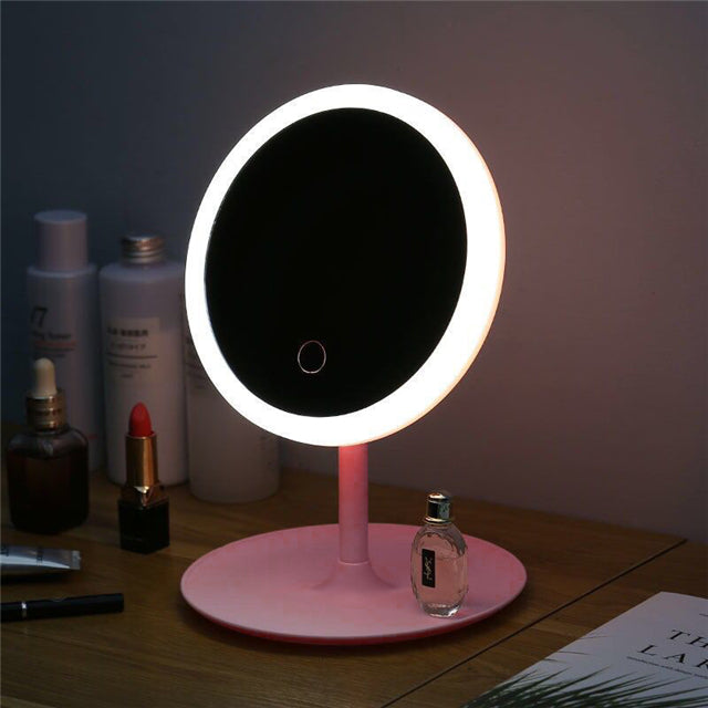 Led eyelash mirror