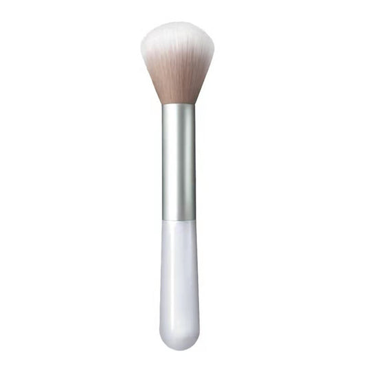 White aluminum rod fiber wool blusher brush